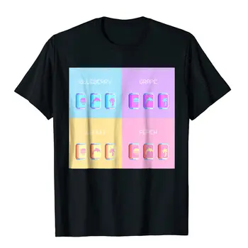 Vaporwave Soda Sırt Çantası T-Shirt T Shirt Rife Baskı Pamuk erkek Tişörtleri Yaz