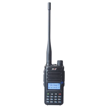VHF UHF Dual Band 10W Walkie Talkie TYT TH-UV98 Scrambler FM Analog Taşınabilir İki Yönlü Telsiz 3200mAh Pil Paketi ile