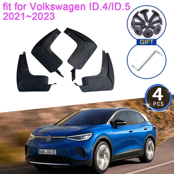 Volkswagen kimliği için.4 KİMLİK.5 VW ID4 ID 4 2021 2022 2023 Çamur Flaps Çamurluklar Anti-splash Muhafızları çamurluk genişletici Ön Tekerlekler Aksesuarları