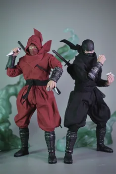 VTOYS 1/12 Ölçekli Erkek Asker Tahsil Gölge Ninja Eylem şekilli kalıp Hayranları Koleksiyonu için