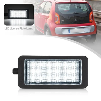 VW up için 1 adet LED lisans numarası plaka ışık! E-up Skoda Cıtıgo E-Cıtıgo Canbus Hata Yok Koltuk Mıı E-Mıı 14-21 OEM#1S0943021