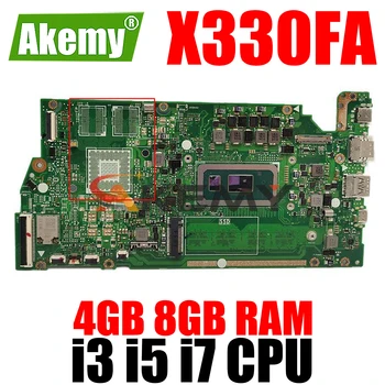 X330FA FOR ASUS X330FD S330FA X330UA S330F Laptop Anakart Anakart I3-8145U I5-8265U I7-8565U CPU 4GB 8GB RAM