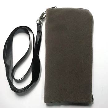 Xiao mi mi Max 3/2/1 telefon modelleri fermuar asılı boyun bez çanta silikon kılıf şarj hazinesi koruyucu kapak saklama çantası