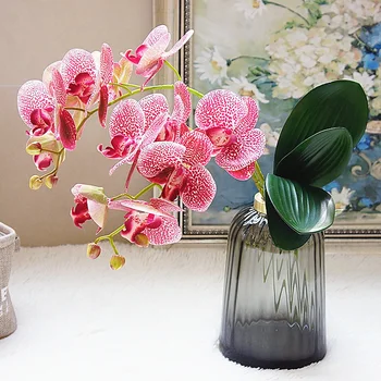 Yapay Kelebek orkide Güve Orkide Sahte Çiçekler Ev Dekor Düğün Dekorasyon Aksesuarları Flores Artificiales