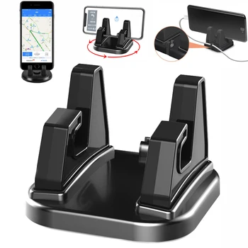 Yeni 360 Derece Dönebilen Araç telefon tutucu Sopa Dashboard Silikon Braketi telefon standı Araba Dashboard İstikrarlı Telefon Destekler