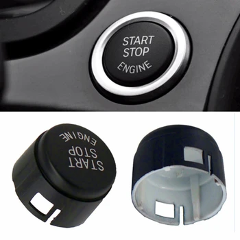 Yeni Araba Start Stop Motor Düğmesi Anahtarı Değiştirin katlanır anahtar Aksesuarları BMW 5 6 7 için F01 F02 F10 F11 F12 2009-2013 61319153832
