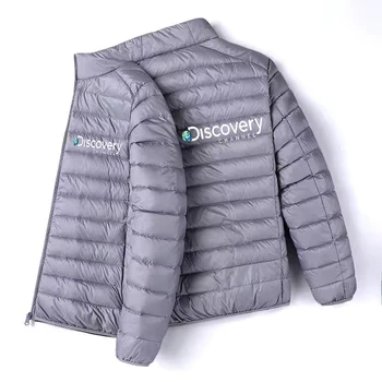 Yeni Discovery Channel Açık Termal Ceket erkek Rahat Dış Premium Ağır Parka Tarzı Kış Termal Giyim