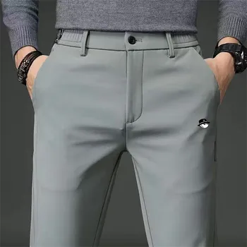 Yeni Erkek Golf Pantolon Sonbahar Kış Golf Kıyafeti Pantolon Kalınlaşmak Gevşek Pantolon Esneklik erkek Rahat Spor Pantolon Golf Giyim