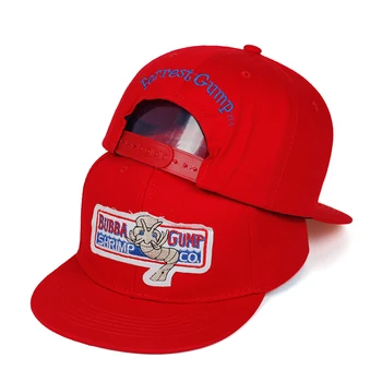 Yeni Forrest Gump nakış beyzbol şapkası moda açık hip hop snapback kapaklar Çift evrensel pamuk şapka arkasında mektup şapka