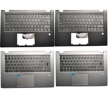 Yeni İNGİLTERE laptop klavye İçin Lenovo YOGA 530-14 530-14IKB 530-14ARR Palmrest ile Büyük Harf