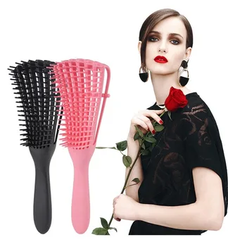 Yeni Kafa Derisi Masaj Tarak Saç Fırçası Kadın Detangle Saç Fırçası Anti-kravat Düğüm Profesyonel Saç Fırçası Ahtapot Tipi Tarak Fırçalar