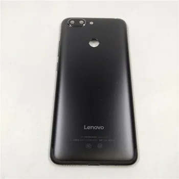 Yeni Metal Lenovo S5 K520 Pil Kapağı arka kapak Konut Case İle Güç Ses Düğmeleri + Kamera Lens