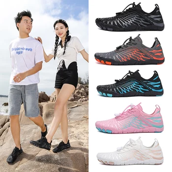 Yeni Unisex Mucltiple Usee spor ayakkabıları Erkekler Büyük Boy Squat Ayakkabı Kadın Spor Ayakkabı Çiftler Tatil Plaj Oyunu Aqua Ayakkabı