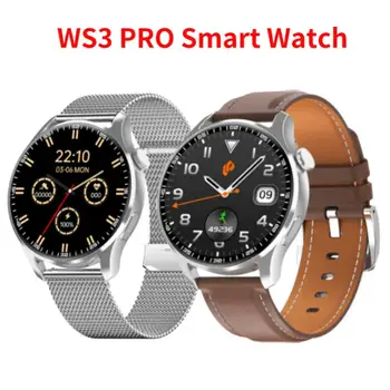 Yeni WS3 Pro Smartwatch NFC Bluetooth Cevap Çağrı akıllı saat Erkekler Tiktok Uzaktan Kumanda İzle Yüz Özelleştirmek Saatler IP68