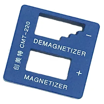 YENİ 1 Adet Yüksek Kaliteli Magnetizer Demagnetizer Aracı Mavi Tornavida Manyetik toplama aracı Tornavida