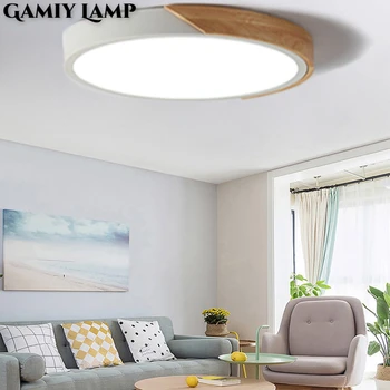 Yuvarlak LED tavan ışık Modern lamba aydınlatma armatürü yatak odası mutfak yüzey montaj gömme panel lambası aydınlatma oturma odası için