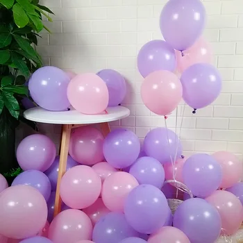 Yüksek Kaliteli Lateks Balonlar Doğum Günü Dekorasyon Düğün Anniversaire Bekarlığa Veda Partisi Globos 10 inç 2.2 g 10/20/50 Adet