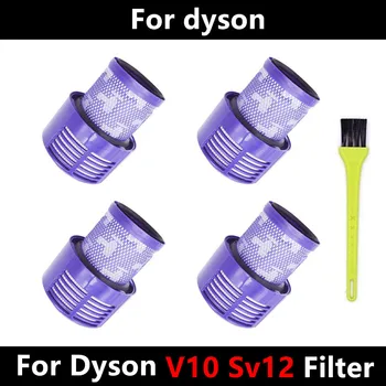 Yıkanabilir Filtre Hepa Ünitesi Dyson V10 SV12 Siklon Hayvan Mutlak Toplam Temiz Elektrikli Süpürge Filtreleri Yedek Parça Aksesuarları