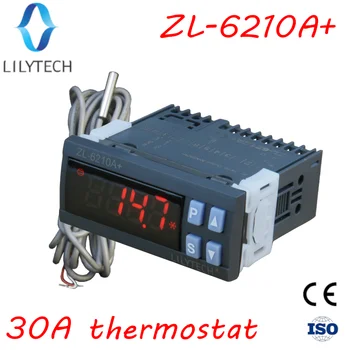 ZL-6210A+, 30A Çıkış, sıcaklık kontrol cihazı, Dijital Termostat, Lilytech, akıllı termostat sıcaklık kumandası, Anahtar