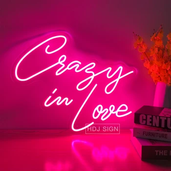 Çılgın aşk Esnek Led Özel Neon Burcu ışık Ins duvar asılı dekorlar Ev Düğün Parti İçin arka plan aydınlatması Dekor