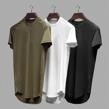 Örgü T-Shirt Giyim Sıkı Spor Erkek Yaz Yeni Marka Tees Tops Homme Katı Hızlı Kuru Vücut Geliştirme Fitness Tshirt