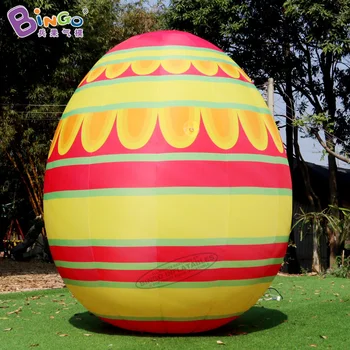Özel Yapılmış Şişme Paskalya Yumurtaları 2.5-6 Metre Yüksek Dev Renkli Yumurta Balon Oyuncak Dekorasyon için