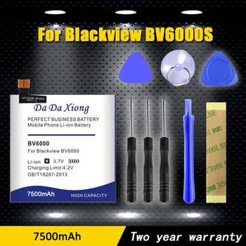 Ücretsiz Araçlarla Blackview BV6000 S Telefon için Yüksek Kaliteli 7500mAh Pil 2022