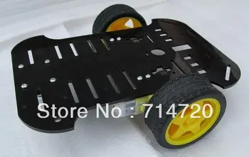Ücretsiz kargo 2WD Uzatın Platformu robot şasi akıllı araba şasi